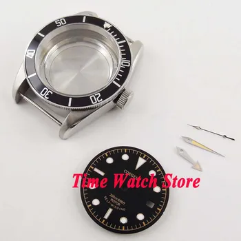 

Fit ETA 2836 MIYOTA movement 41mm sapphire glass 316L stainless steel watch case +Dial+hands C135