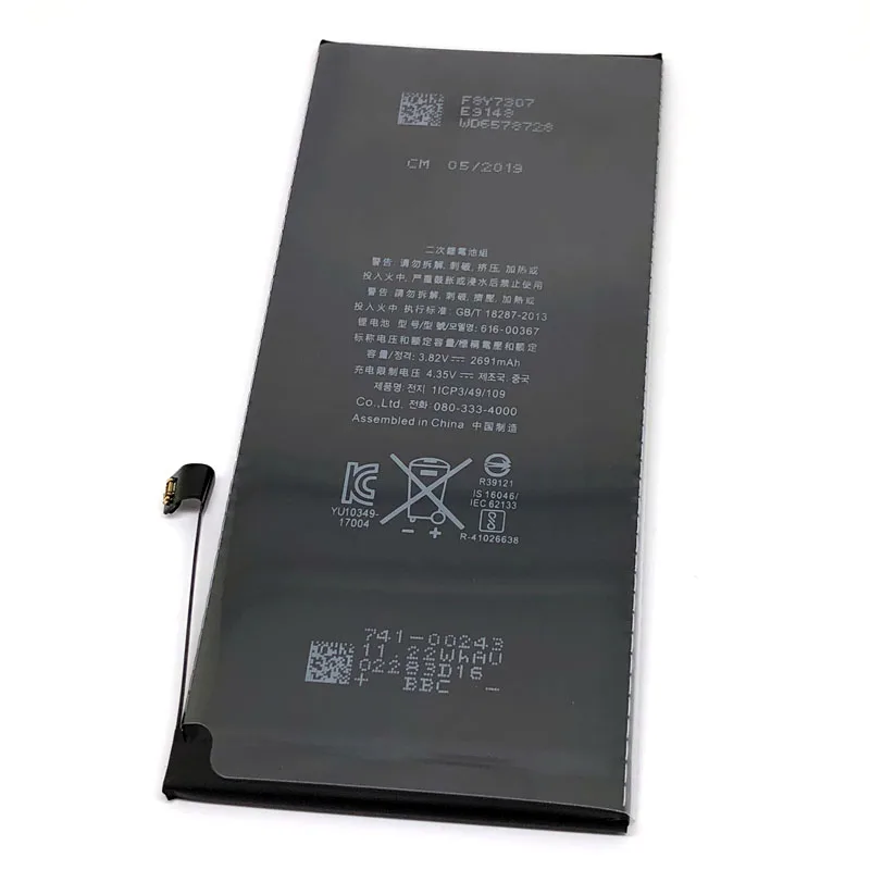 8 plus 0 цикл уплотнение oem большой емкости мобильного телефона аккумулятор для apple iphone 8 plus iphone 8 plus iphone 8 plus батарея много