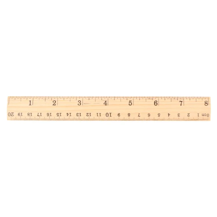 20cm 15 см 20 см 30 см линейка деревянная Двусторонняя студент, школа, офис измерительный инструмент - Цвет: 20cm