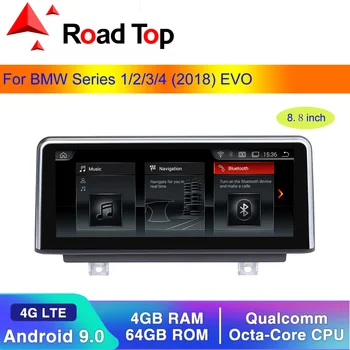 

8.8" Android 9.0 Car Touch Screen Player For BMW Series 1/2/3/4 2018 EVO With GPS Navigation Stereo Bluetooth