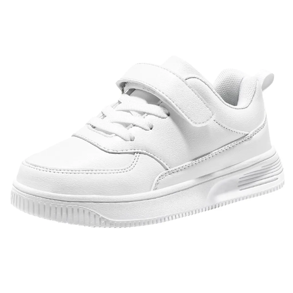 Fashion Baby Kids Boys And Girls Shoes Breathable Classical Sneakers Shoes Solid Casual Non-Slip Leisure Small White Shoes