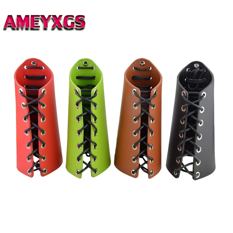 1 Pc Disesuaikan Panahan Lengan Guard Cover Kulit Tali Gear Pelindung Sarung Tangan Untuk Busur Panah Berburu Shooting Archery Aksesoris Bow Panah Aliexpress