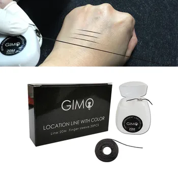

20m Mapping pre-ink string for Microblading eyebow Make Up Dyeing Liner Thread Semi Permanent Positioning Eyebrow Measuring Tool