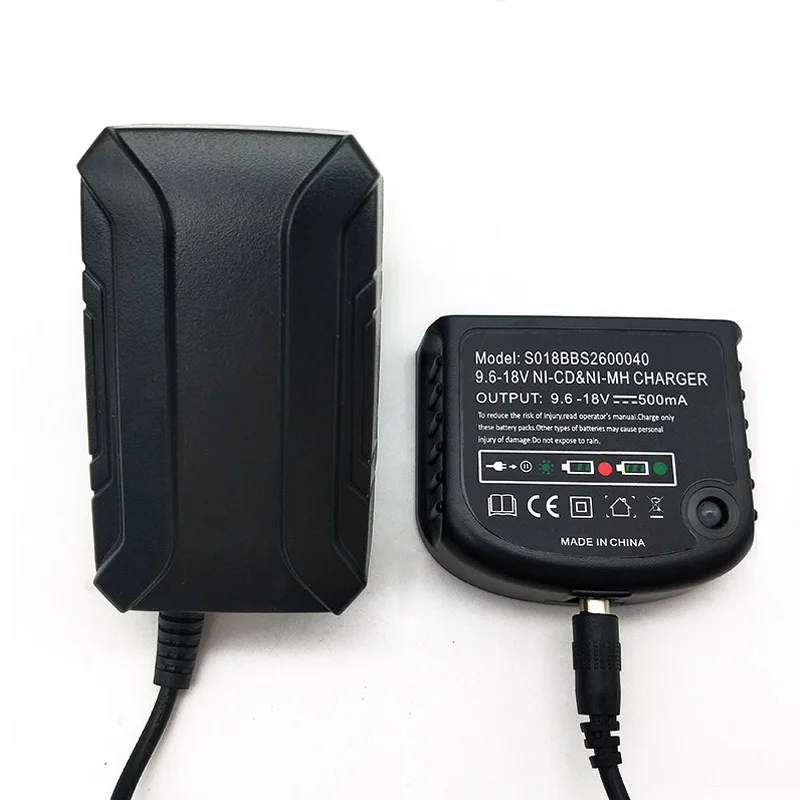 Cargador de batería Li ion NICD para Black Decker, eléctrico, destornillador, accesorio de batería, 10,8 V, 14,4 V, 18V, 20V, LBXR20|Cargadores| - AliExpress