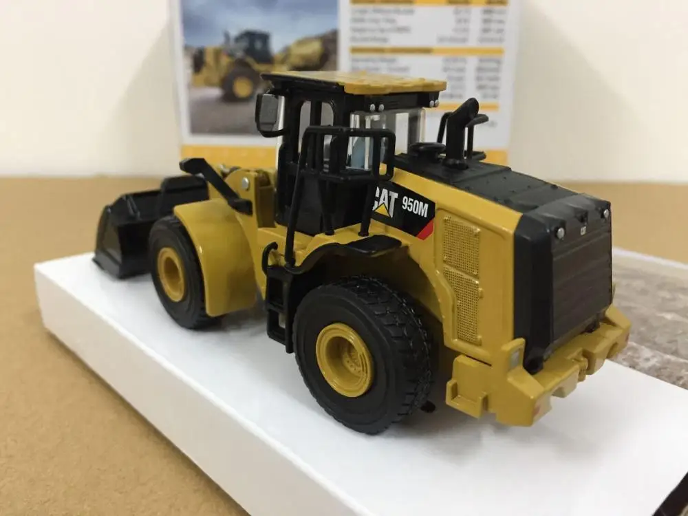 1: 64 металлическая модель фронтальный погрузчик гусеницы Cat 950M бренд Diecast Masters DM85608