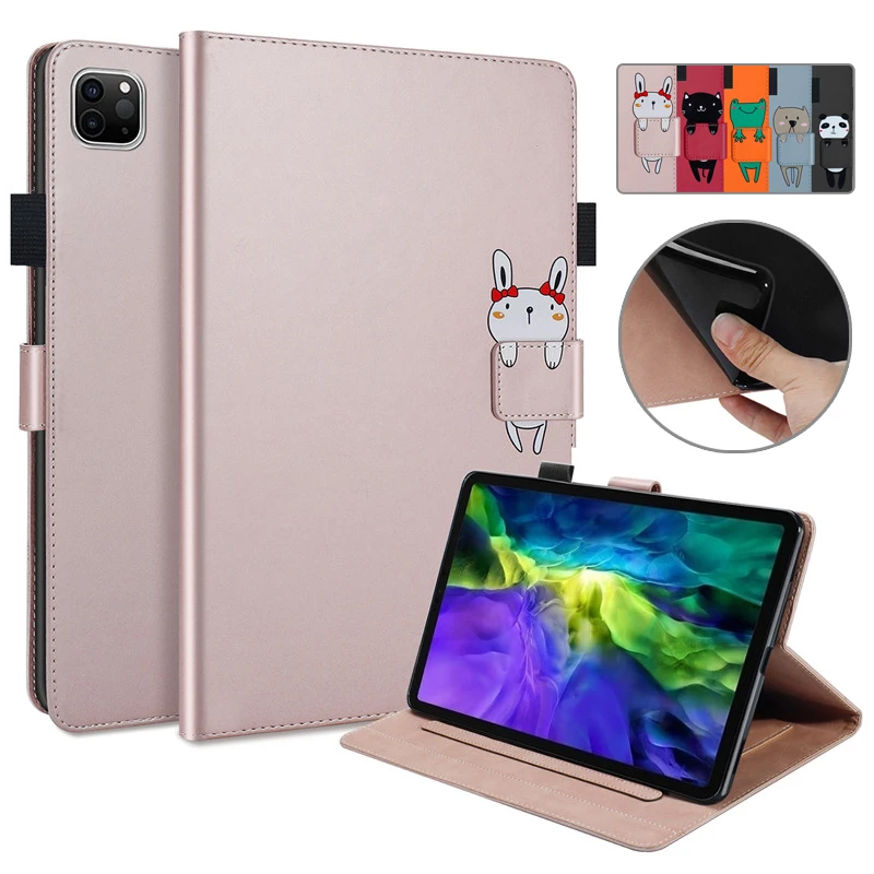 For iPad Pro 11 Case 2021 2020 Kawaii Cartoon Flip Stand Wallet Cover  Tablet Funda For iPad Pro 11 2020 Case Coque|Tablets & e-Books Case| -  AliExpress