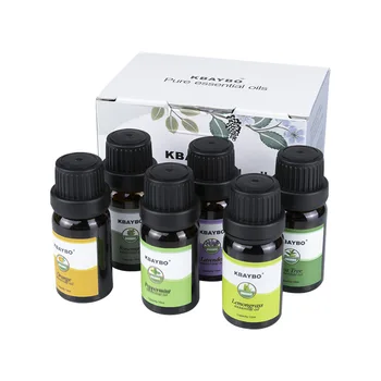 

6 Pcs Aromatherapy Essential Oil 6 Fragrance Body Relax Natural Plant Essence Oil WH998