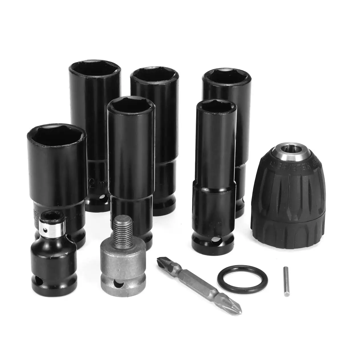 Electric Wrench 12 in 1 Screwdriver hex socket head Kits set for Impact