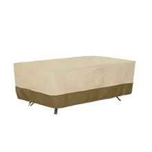 Регулируемый пыленепроницаемый водонепроницаемый с вентиляционными отверстиями садовая мебель для патио прямоугольное покрытие стола прочный защитный открытый