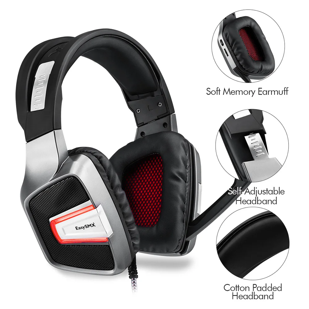 Проводная USB игровая гарнитура, наушники, ESM-G291, игровая гарнитура ...