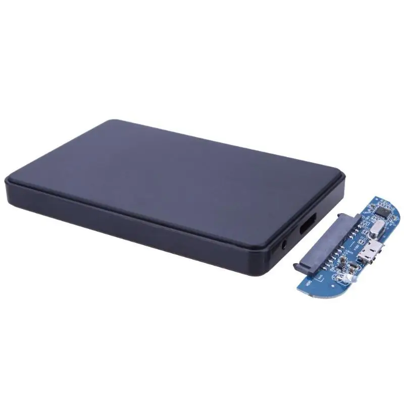 2 ТБ Мобильный HDD корпус Чехол 2," дюймовый Sata для USB HDD жесткий диск Внешний корпус чехол жесткий диск корпус