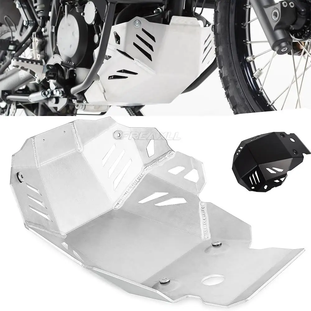 

Motorcycle Skid Plate Bash Frame Guard Protection Cover Accessories For Kawasaki KLR650 KLR 650 2008-2021 2020 2019 2018 2017 16