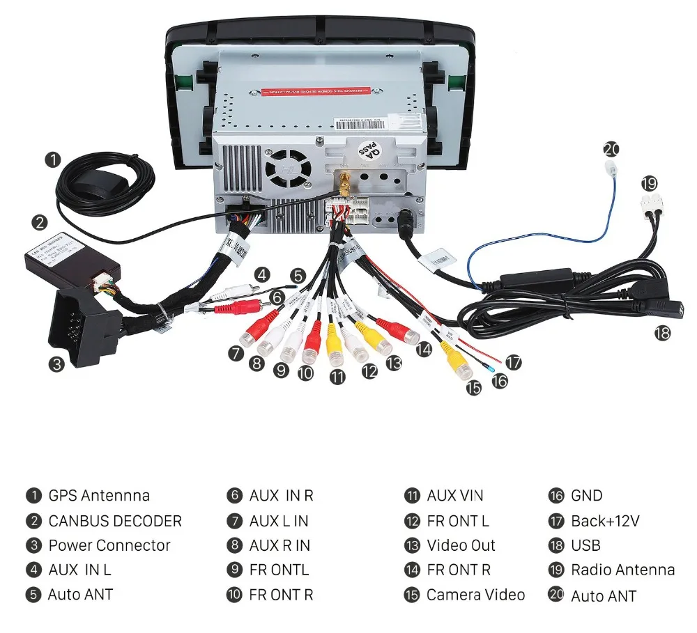 Excellent Android 9.0 Car DVD Player GPS For Mercedes-Benz GL-X164/ML-W164 radio Car Auto Stereo Radio Car Multimedia Player 4G Head Unit 17
