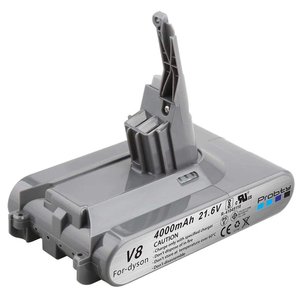 Batería recargable de iones de litio para aspirador Dyson V8, alta calidad,  4000mAh, 21,6 V, 4.0Ah, Animal, 1 unidad|Baterías recargables| - AliExpress