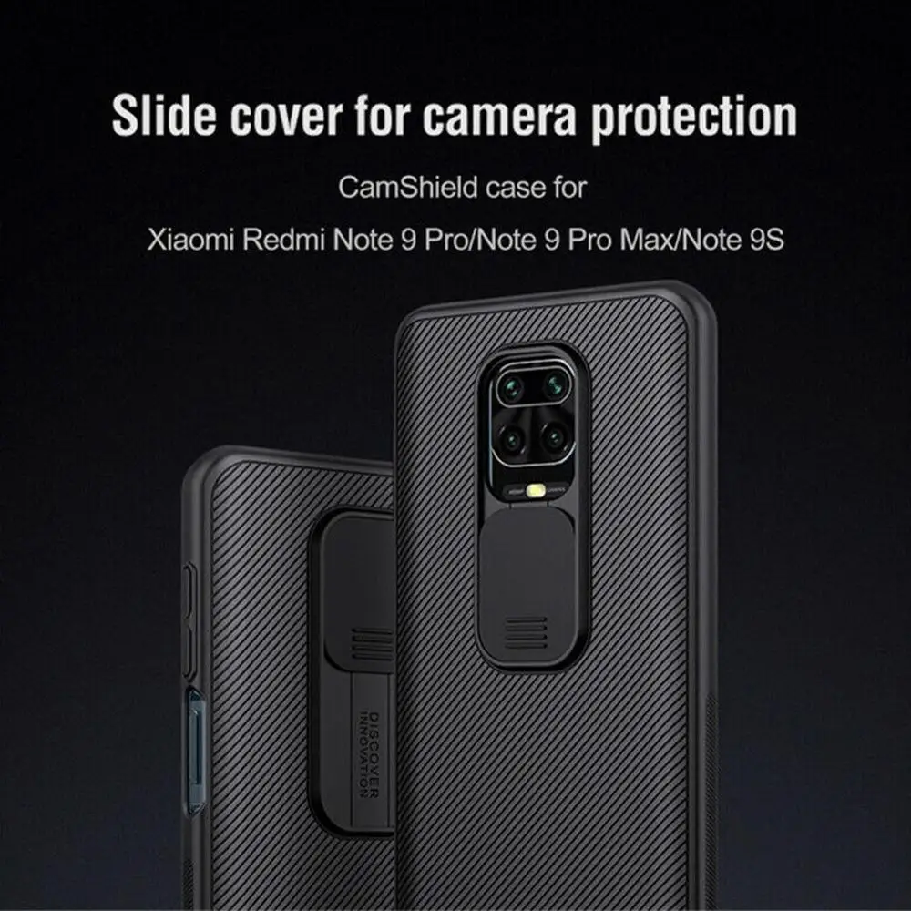 For Xiaomi Redmi Note 9 Pro/Note 9 Pro Max/Note 9S Protective Lens Slide Nillkin Case Dropshipping Cover Camera Plastic Cas U0Q4 For Xiaomi Redmi Note 9 Pro/Note 9 Pro Max/Note 9S Protective Lens Slide Nillkin Case Dropshipping Cover Camera Plastic Cas U0Q4