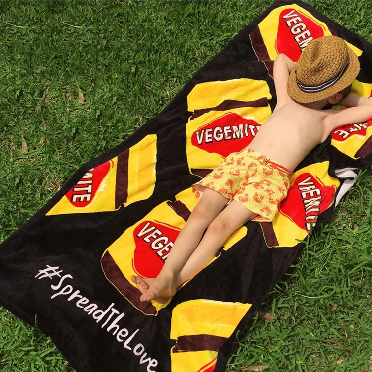 560 г Vegemite JDK Австралия партия полотенец Пляжное Полотенце парео саронг 160*80 см
