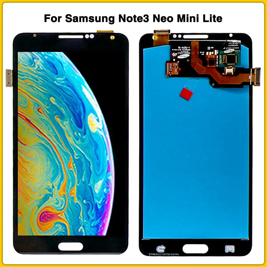 Сенсорная ЖК панель AMOLED N7505 для Samsung Galaxy Note 3 Neo Mini Lite дисплей дигитайзер сенсорного