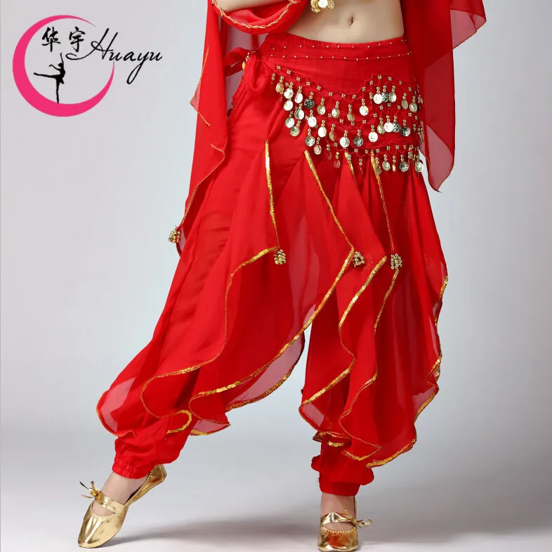 

Belly Dance Rotating Pants Stage Performance Pants Indian Dance Pants