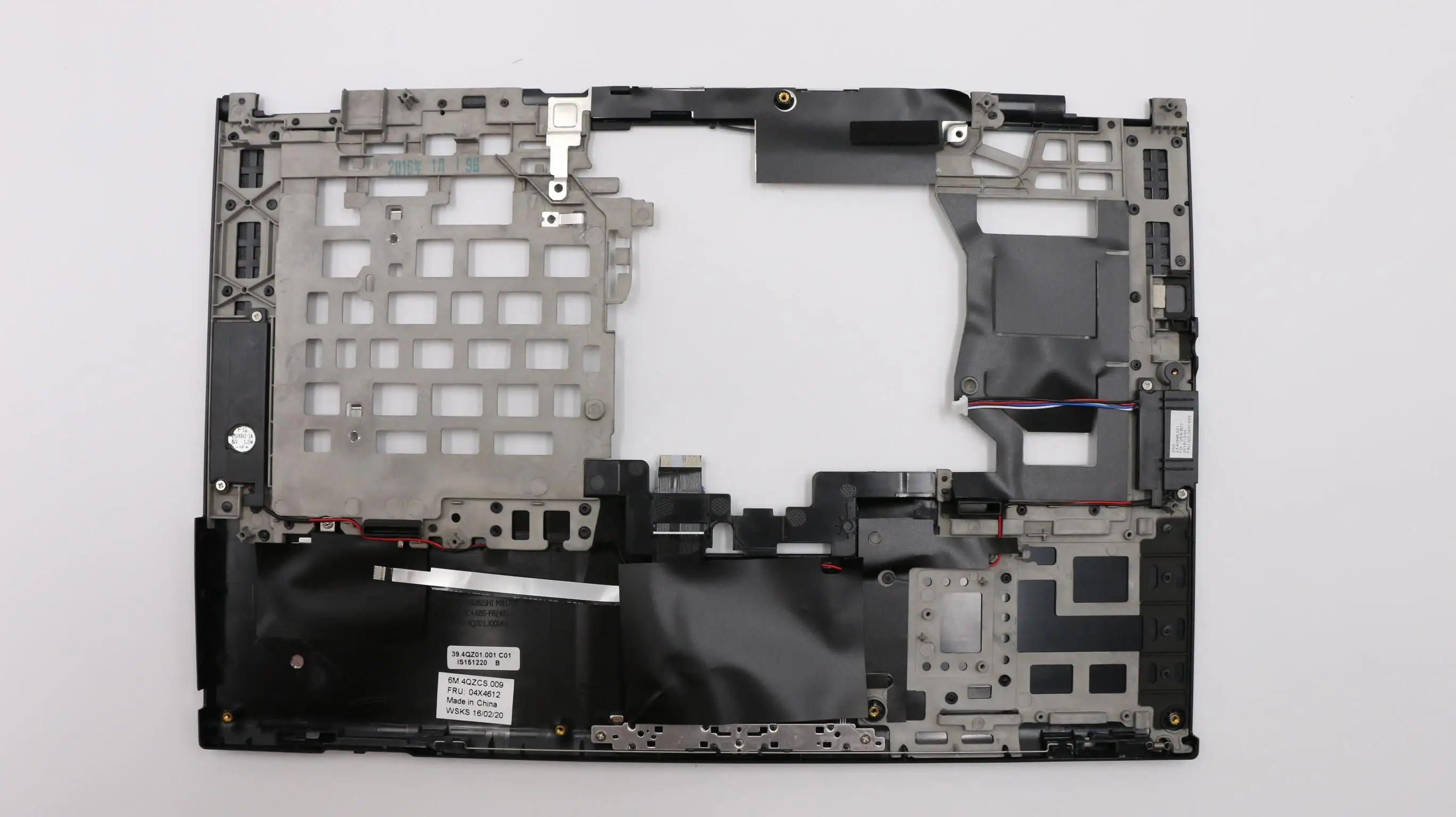 

New / Orig Lenovo ThinkPad t430s palmrest case bezel touchpad with fingerprint identification hole fru 04x4612