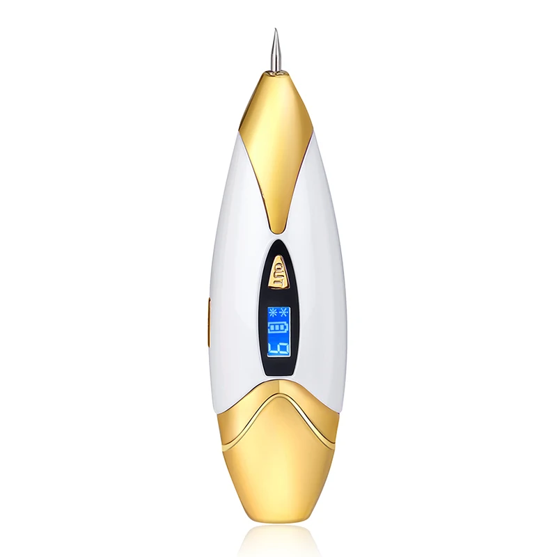 Gold Плазменная ручка beauty Star, лазерная ручка для удаления Крота, инструмент для удаления веснушек, татуировок, пятновыводитель, машина для ухода за кожей, плазменная ручка Caneta - Цвет: Gold