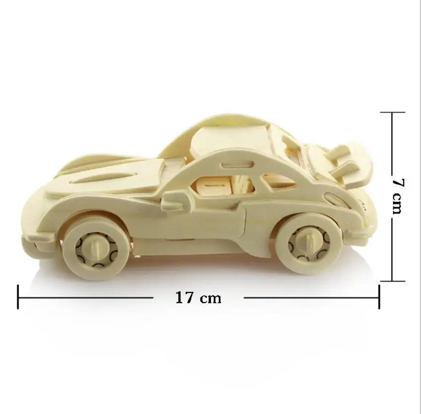 Автомобильные модели строительные наборы автомобиля 3D деревянные головоломки игрушки для строительных комплектов IQ Развивающие игрушки для детей и взрослых