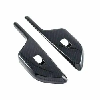 

Left Driving Carbon Fiber Style Door Window Lock Switch Lift Inner Trim for Honda Civic 16-20 Modified Internal Armrest