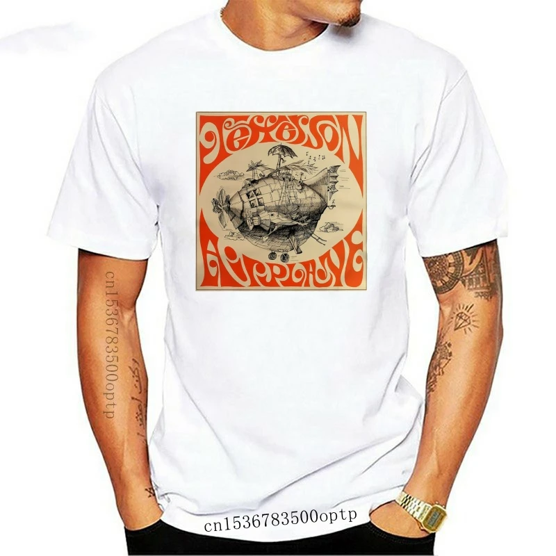 New URBAN SWAG JEFFERSON AIRPLANE T Shirt Poster Cover White Rabbit Janis Joplin Lsd |