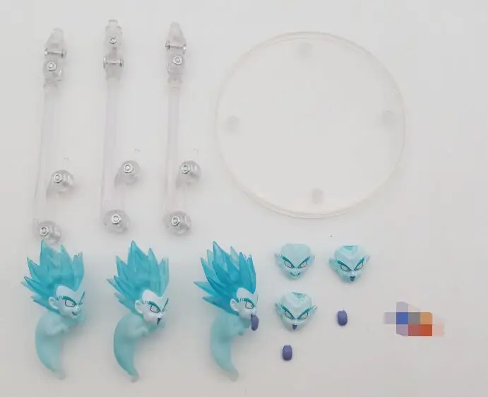 3 шт./компл. супер-призрак, атака фигуркы игрушки Figurals Модель Brinquedos Dragon Ball Z кукла 1/12(без готенкс