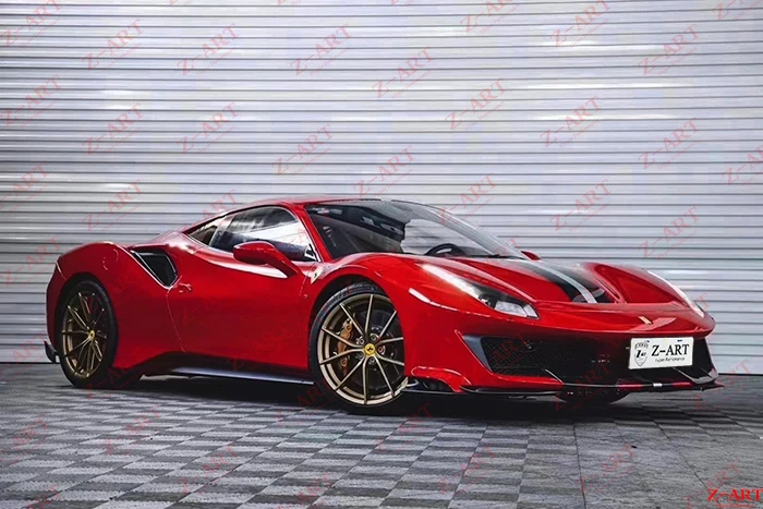 2015-2019 Z-ART Pista body kit для 488 тюнинга корпуса GTB refit аэродинамический тюнинг Ferra ri |