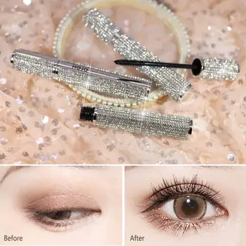 

3D Fiber Lashes Eye Lash Long Mascara Extension Curving Brush Eyes Makeup Tool Quick Dry Waterproof Lengthening Mascara