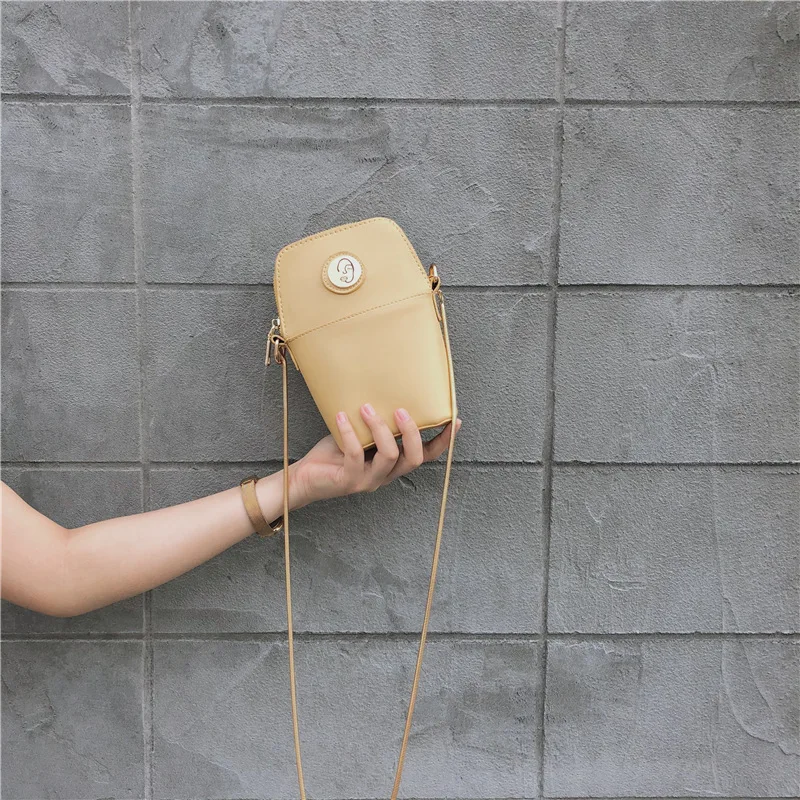 

2020 New Style Fashion Summer New Arrival Bag Women's Textured Chain Mobile Phone Bag INS Versatile Summer Shoulder Bag