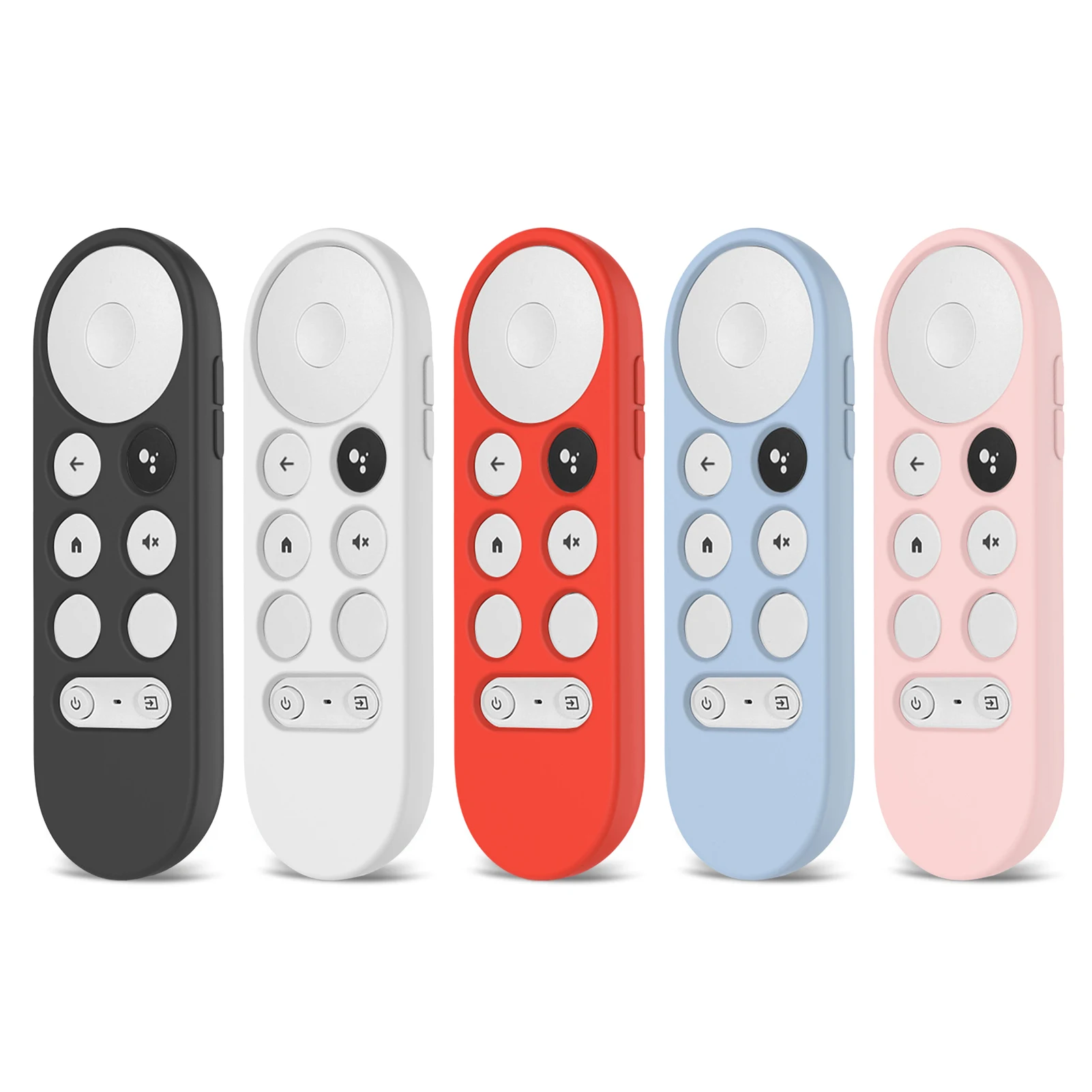 2021 Silicone Remote Control Cover For Chromecast With Google TV Voice Anti-Lost Case | Электроника