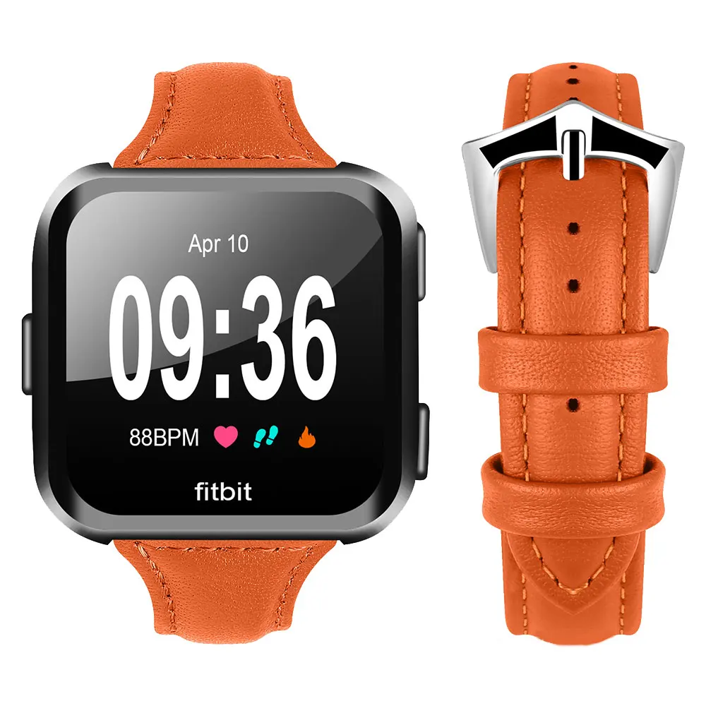 Высококачественный ремешок для часов Fitbit Versa ремешок для браслета Fitbit Versa Смарт-часы кожаный ремешок для наручных часов