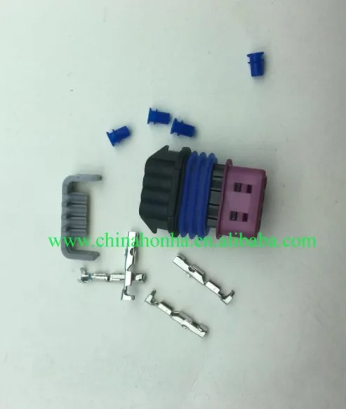 

Free shipping for Delphi 4 Way Black GT 150 Sealed Female Connector Assembly, Max Current 15 amps 15410728 with wire or without
