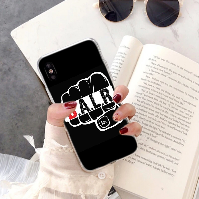 Cool balr log DIY печать рисунок чехол для телефона чехол для iPhone 8 7 6 6S Plus X XS MAX 5 5S SE XR 11 pro max