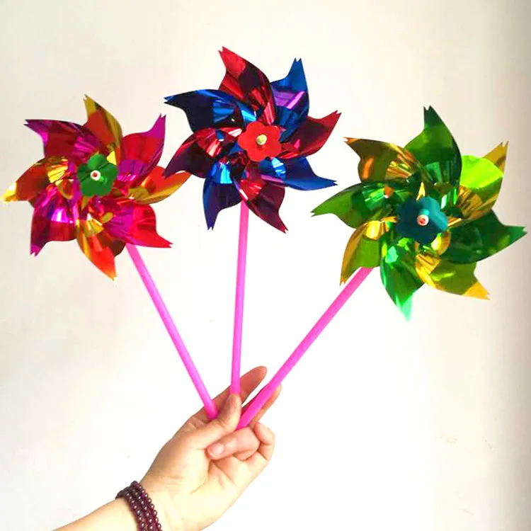 Пластиковый лист маленький Decoration украшение квадратная наружная ветряная мельница "сделай сам" детский сад ларек Горячая игрушка оптом