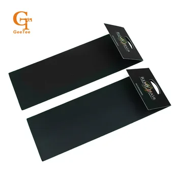 

custom logo printing Die-cut shape hair extension accessoires/socks packaging paper hang tags, hanging dispaly card for jewelry