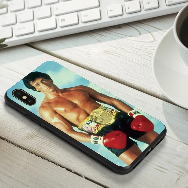 Чехол для телефона для iphone 11 Pro Max XR XS MAX X Boxing strong man для Apple 8 7 6 5S s Plus, силиконовый чехол из ТПУ с рисунком