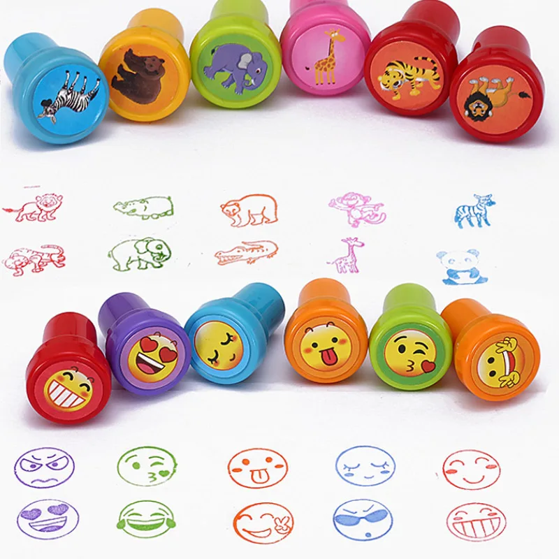 Round-Multicolor-Fun-10-Pcs-Cute-Panda-Child-DIY-Scrapbook-Kids-Stamp-Cartoon-Rubber-Stamps-Scrapbooking (4)
