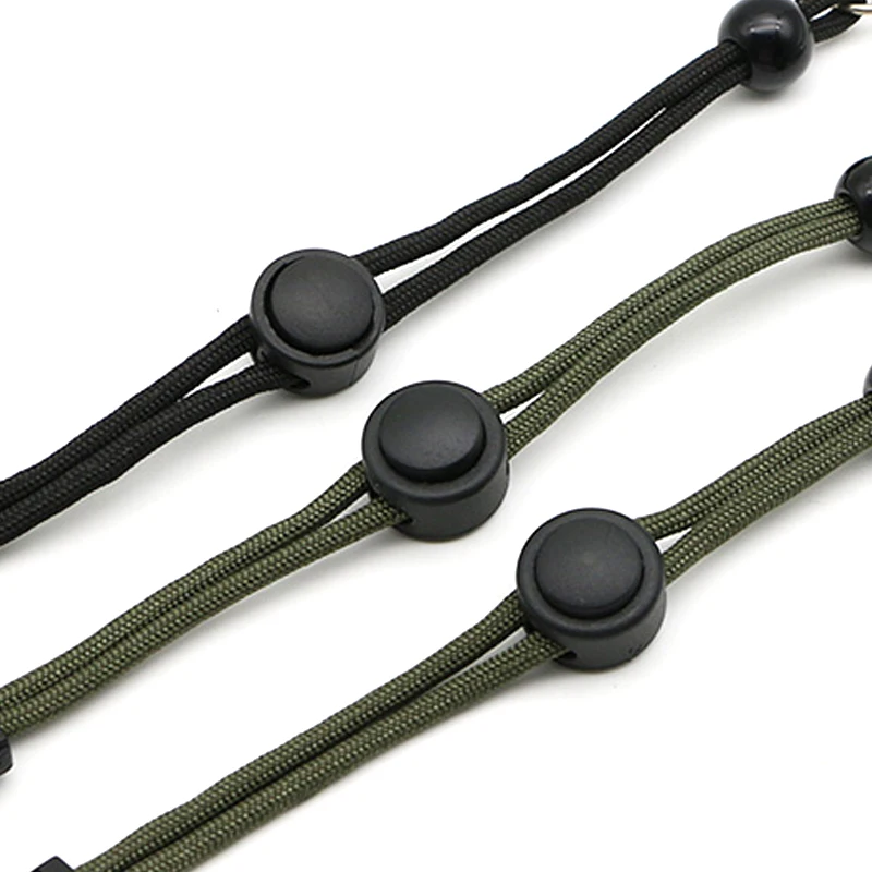 5/10Pcs 21CM 손전등 스트랩 매는 밧줄 슬링 EDC 야외 도구 블랙 Paracord Ajustable 안티 분실 토치 카메라 전화 키트