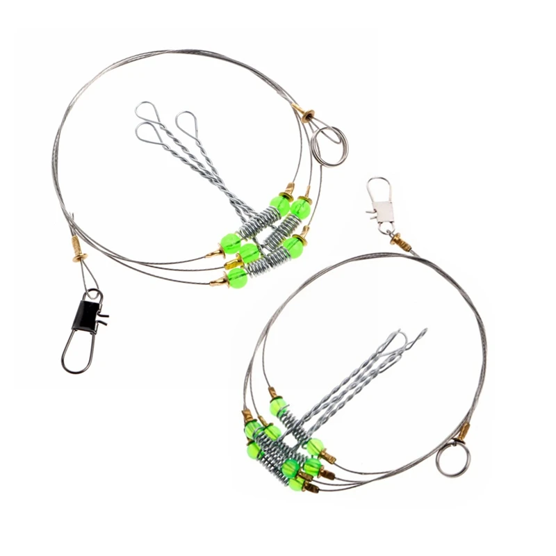 10 шт. рыболовные крючки с защитой от обмотки Вертлюг Морской рыболовный крючок