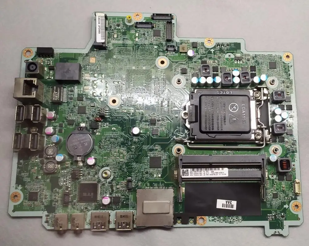 Подходит для материнской платы HP 20-a210cx 20-a227cx все-в-одном 730675-001 732224-501 DA0WJBMB6D0