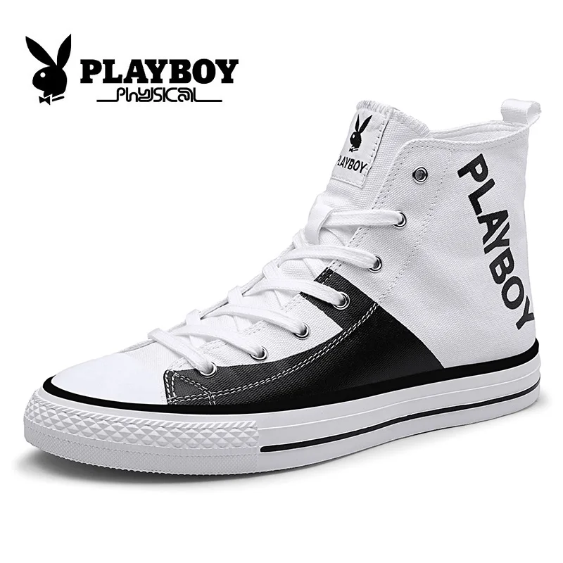 PLAYBOY/Новые мужские ботинки; парусиновые уличные ботильоны; мужские Нескользящие ботинки на шнуровке; Британские кроссовки; Zapatos De Hombre; PZ2930005