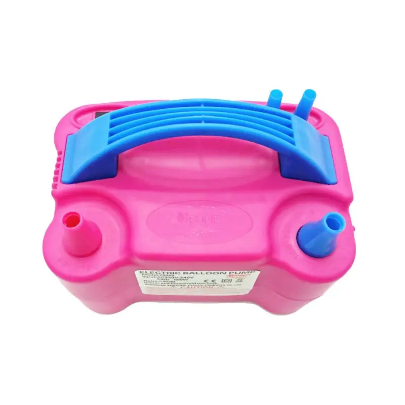 

Plug-in Double Hole Air Pump Balloon Inflator Electric Portable Mini Balloons Inflators