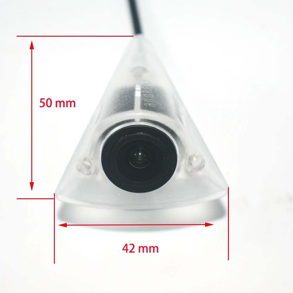 ZJCGO CCD HD Автомобильный вид спереди парковочная камера с логотипом Водонепроницаемая камера ночного видения положительное изображение для Volkswagen Tiguan 2007