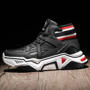 

Street Style Fashion Men Sneakers Thick Bottom Running Shoes for Men Breathable Sports Shoes Outdoors Walking Shoes Zapatillas