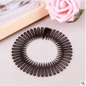200 шт./лот DIY простой мульти пластиковый рисовая лапша расческа P-Pin& расческа пружинная расческа для волос Инструменты для укладки волос аксессуары HA1503 - Цвет: 2