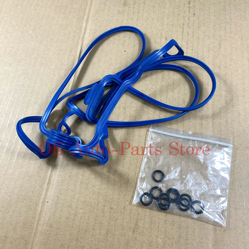 5PCS Aluminum Valve Cover Gasket For Excelle1.8 Captiva 2.4 Optra Nubira Opel Astra 90501944 5488936 aluminum gasket kits