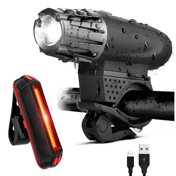 Светодиодный велосипедный фонарь Lumiere velo перезаряжаемый через USB для велоспорта |