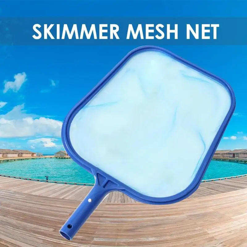 

Fish Pond Skimmer Net Swimming Pool Cleaning Leaf Skimmer Mesh Frame Net